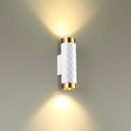 4286/2W HIGHTECH ODL22 263 белый/золотистый/металл Настенный светильник IP20 LED GU10 max 2*10W AD ASTRUM - 4286/2W HIGHTECH ODL22 263 белый/золотистый/металл Настенный светильник IP20 LED GU10 max 2*10W AD ASTRUM