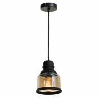 SLD975.443.01 Светильник подвесной ST-Luce Черный/Янтарный E27 1*60W - SLD975.443.01 Светильник подвесной ST-Luce Черный/Янтарный E27 1*60W