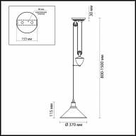 4442/1 SUSPENTIONI LN20 220 хром Подвес E27 1*60W 220V ACE - 4442/1 SUSPENTIONI LN20 220 хром Подвес E27 1*60W 220V ACE