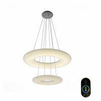 SL902.503.02D Светильник подвесной ST-Luce Белый/Белый LED 2*52W 3000K-6000K