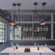 4440/1 SUSPENTIONI LN20 220 хром Подвес E27 1*60W 220V HANK - 4440/1 SUSPENTIONI LN20 220 хром Подвес E27 1*60W 220V HANK