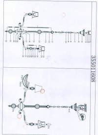 355011608 София 8*40W E27 220 V люстра