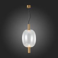 SL1582.313.01 Светильник подвесной ST-Luce Бронзовый/Прозрачный LED 1*7W - SL1582.313.01 Светильник подвесной ST-Luce Бронзовый/Прозрачный LED 1*7W
