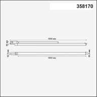 358170 PORT NT19 107 черный Трехфазный трековый светодиодный светильник IP20 LED 4000K 30W ITER - 358170 PORT NT19 107 черный Трехфазный трековый светодиодный светильник IP20 LED 4000K 30W ITER