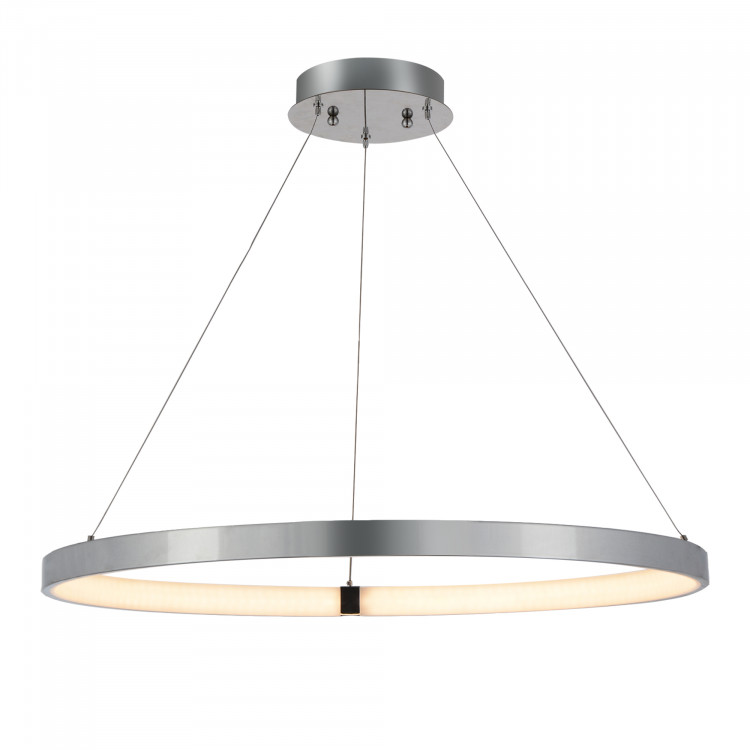 SL911.113.01 Люстра подвесная ST-Luce Хром/Белый, Хром LED 1*32,4W