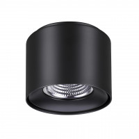 358474 OVER NT21 207 черный Светильник накладной IP20 LED 4000K 15W 200-260V RECTE