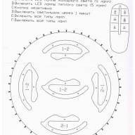 437012602 Кларис 40*2W LED 220 V люстра (пульт) - 437012602 Кларис 40*2W LED 220 V люстра (пульт)