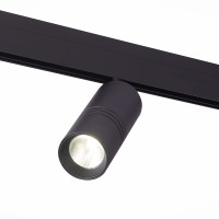 ST365.436.18 Магнитный трековый светильник Черный LED 1*18W 3000K 1 530Lm Ra>80 36° IP20 L-xW60xH148 48V