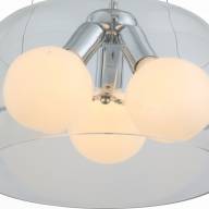 SL512.113.03 Светильник подвесной ST-Luce Хром/Прозрачный E27 Globe 3*100W - SL512.113.03 Светильник подвесной ST-Luce Хром/Прозрачный E27 Globe 3*100W