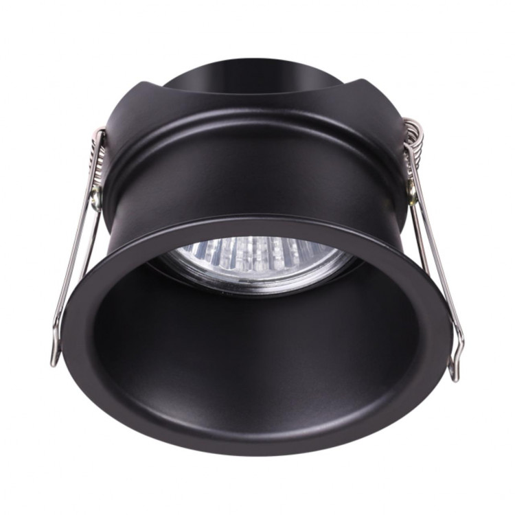 370445 SPOT NT19 279 черный Встраиваемый светильник IP20 GU10 50W 220V BUTT