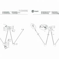 717010302 Хартвиг 2*5W LED 220 V люстра - 717010302 Хартвиг 2*5W LED 220 V люстра