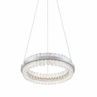 SL383.103.01 Светильник подвесной ST-Luce Хром/Хром, Прозрачный LED 1*34W - SL383.103.01 Светильник подвесной ST-Luce Хром/Хром, Прозрачный LED 1*34W