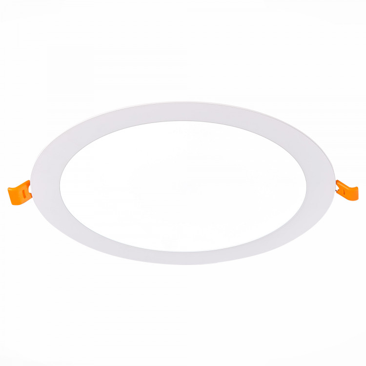 ST209.538.18 Св-к встр. Белый LED 1*18W 3000K 1 296Lm Ra80 110° IP20 D225xH8 90-265V