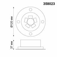 358023 NT19 187 сталь Ландшафтный светильник на солнечной батарее IP67 LED 6000К 0.3W 1.2V SOLAR - 358023 NT19 187 сталь Ландшафтный светильник на солнечной батарее IP67 LED 6000К 0.3W 1.2V SOLAR