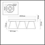 3621/24CL LEDIO LN18 30 хром Люстра потолочная LED 4000K 1920Лм 4*6W 220V GERANA - 3621/24CL LEDIO LN18 30 хром Люстра потолочная LED 4000K 1920Лм 4*6W 220V GERANA