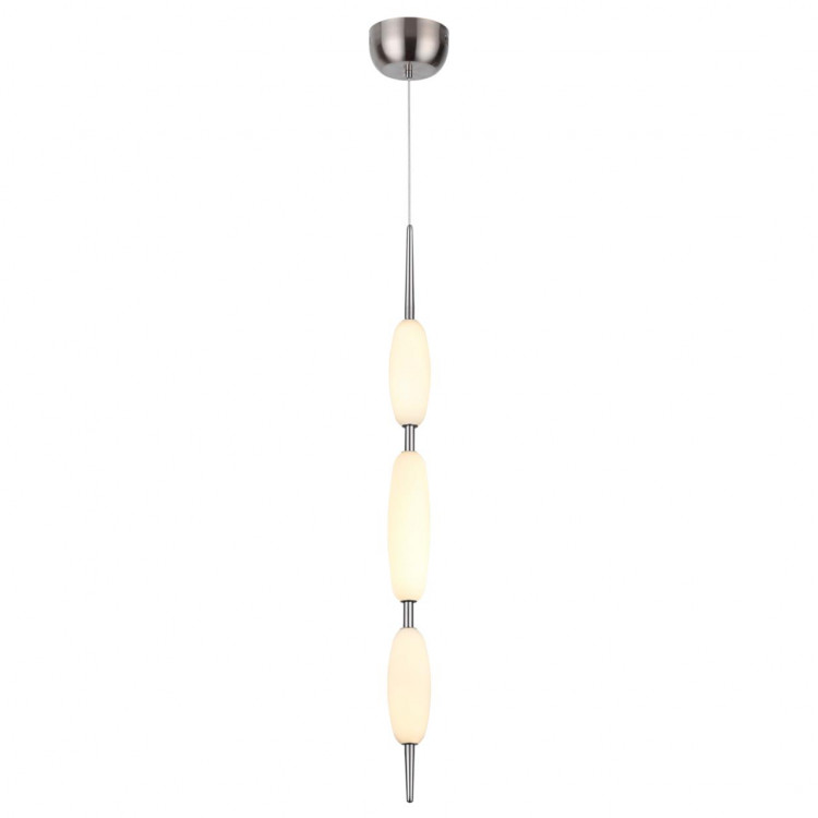 4793/28L PENDANT ODL21 263 никель/белый Подвес LED 28W SPINDLE