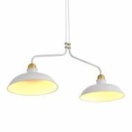 SL323.503.02 Светильник подвесной ST-Luce Белый/Белый E27 2*60W - SL323.503.02 Светильник подвесной ST-Luce Белый/Белый E27 2*60W