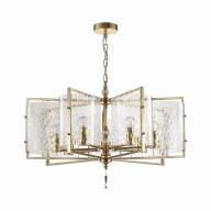 4878/7 MODERN ODL_EX22 93 золотой/прозрачный/стекло Люстра E27 7*60W ELEGANTE - 4878/7 MODERN ODL_EX22 93 золотой/прозрачный/стекло Люстра E27 7*60W ELEGANTE