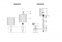 460020502 Инесса 2*60W E27 бра