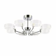 SLE283102-08 Светильник потолочный Хром/Белый LED 8*8W - SLE283102-08 Светильник потолочный Хром/Белый LED 8*8W