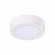 ST112.542.06 Светильник настенно-потолочный Белый LED 1*6W 4000K 370Lm Ra80 120° IP20 D110xH28 90-265V - ST112.542.06 Светильник настенно-потолочный Белый LED 1*6W 4000K 370Lm Ra80 120° IP20 D110xH28 90-265V