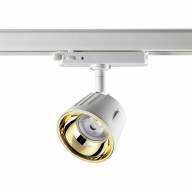 358732 PORT NT21 120 белый/золото Трехфазный трековый светодиодный светильник IP20 LED 4000K 20W 100-265V KNOF - 358732 PORT NT21 120 белый/золото Трехфазный трековый светодиодный светильник IP20 LED 4000K 20W 100-265V KNOF