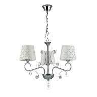 2997/3 COMFI LN16 094 хром/ткань/хрусталь Люстра Е14 3*40W 220V FRITTA - 2997/3 COMFI LN16 094 хром/ткань/хрусталь Люстра Е14 3*40W 220V FRITTA