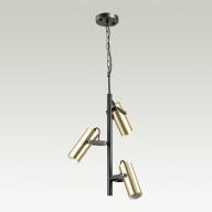 3714/3A MODERNI LN19 143 золотой, чёрный Люстра GU10 LED 3*5W 220V CLAIRE - 3714/3A MODERNI LN19 143 золотой, чёрный Люстра GU10 LED 3*5W 220V CLAIRE