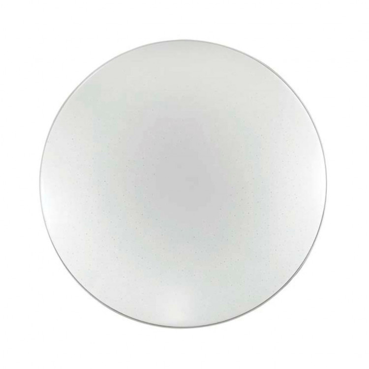2052/EL PALE SN 090 Светильник пластик/белый/хром LED 72Вт 3000-6000K D520 IP43 пульт ДУ ABASI