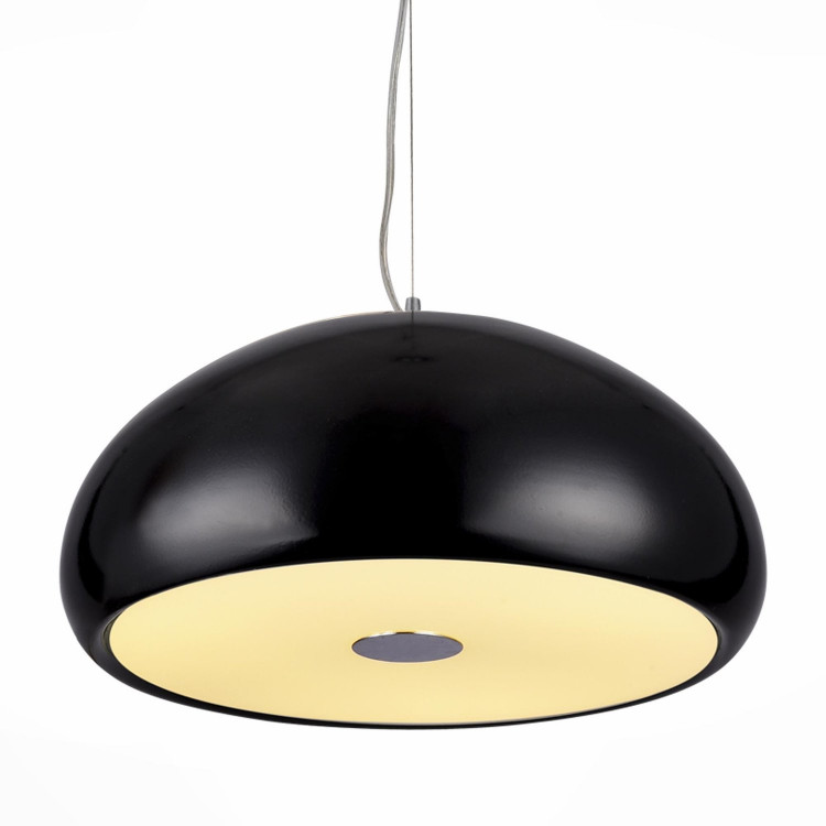 SL856.403.03 Светильник подвесной ST-Luce Хром/Черный, Белый E27 3*60W