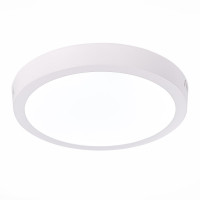 ST112.532.18 Светильник настенно-потолочный Белый LED 1*18W 3000K 1 225Lm Ra80 120° IP20 D210xH28 90-265V