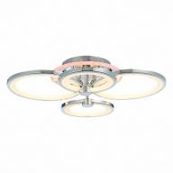 SLE200312-04RGB Светильник потолочный Хром/Белый LED 1*100W RGB 8W 3000-6000K - SLE200312-04RGB Светильник потолочный Хром/Белый LED 1*100W RGB 8W 3000-6000K