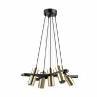 3714/5A MODERNI LN19 143 золотой, чёрный Люстра GU10 LED 5*5W 220V CLAIRE - 3714/5A MODERNI LN19 143 золотой, чёрный Люстра GU10 LED 5*5W 220V CLAIRE