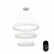 SL902.503.03D Светильник подвесной ST-Luce Хром/Белый LED 1*80W 3000K-6000K - SL902.503.03D Светильник подвесной ST-Luce Хром/Белый LED 1*80W 3000K-6000K
