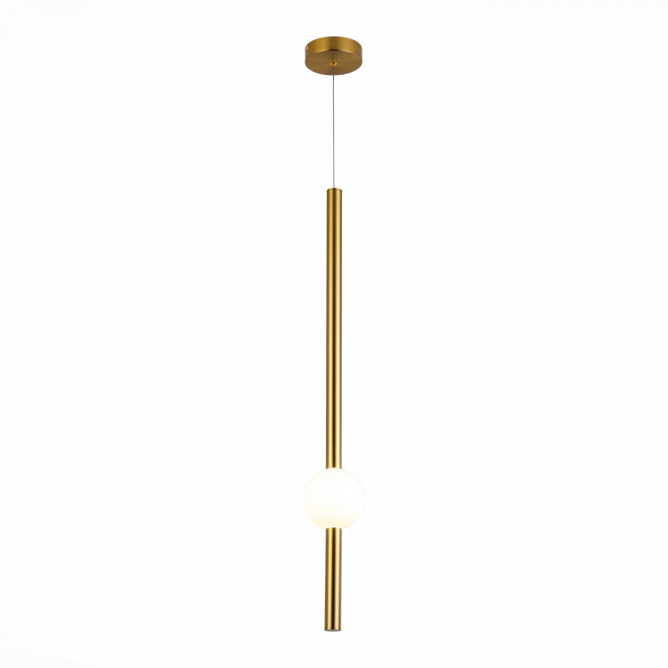 SL1222.233.01 Светильник подвесной ST-Luce Золотистый/Золотистый, Белый LED 1*18W 4000K