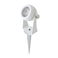 SL098.505.01 Светильник уличный наземный ST-Luce Белый/Прозрачный LED 1*8W 4000K