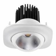 357696 SPOT NT18 268 белый Встраиваемый светильник IP20 LED 3000K 10W 160-265V DRUM - 357696 SPOT NT18 268 белый Встраиваемый светильник IP20 LED 3000K 10W 160-265V DRUM