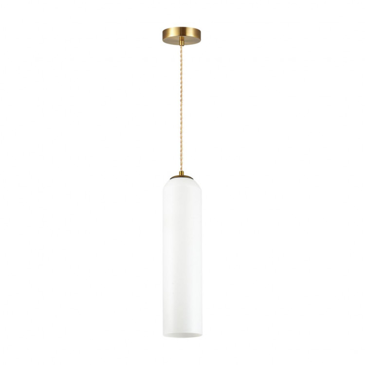 4642/1 PENDANT ODL20 337 золотой/белый Подвес E27 60W 220V VOSTI