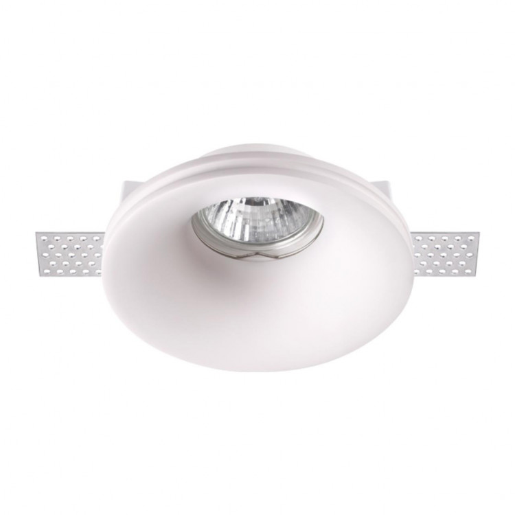 370484 SPOT NT19 155 белый Встраиваемый под покраску светильник IP20 GU10 50W 220V YESO