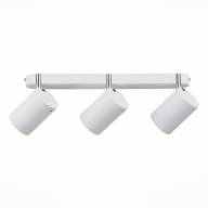 SL597.501.03 Спот ST-Luce Белый, Хром/Белый GU10 LED 3*3W - SL597.501.03 Спот ST-Luce Белый, Хром/Белый GU10 LED 3*3W