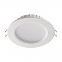 358028 SPOT NT19 272 белый Встраиваемый светильник IP20 LED 4100К 7W 220V LUNA