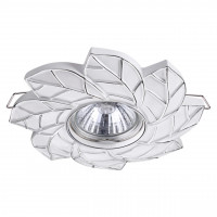 370488 SPOT NT19 257 белый/серебро Встраиваемый светильник IP20 GU10 50W 220V PATTERN