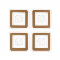 3025/99CL VASTA LED SN 039 св-к PEBBLES пластик LED 170Вт 4200-6500-3000K 510х510 пульт ДУ