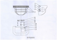 397020301 Маркиз 1*40W E27 220 V бра IP20