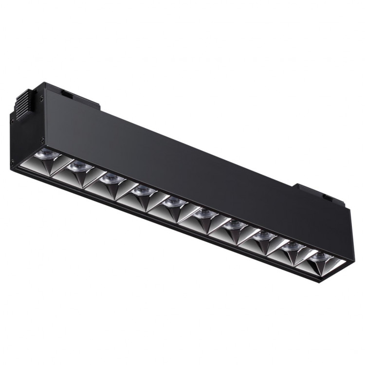 358524 SHINO NT21 060 черный Трековый светильник для низковольного шинопровода IP20 LED 4000K 20W 48V KIT