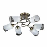 3012/6C COMFI LN16 066 бронзовый Люстра потолочная E27 6*40W 220V CITADELLA - 3012/6C COMFI LN16 066 бронзовый Люстра потолочная E27 6*40W 220V CITADELLA