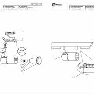 550010501 Трек-светильник белый 1*10W LED 220 V - 550010501 Трек-светильник белый 1*10W LED 220 V