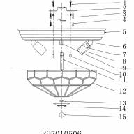397010506 Маркиз 6*40W E14 220 V люстра IP20 - 397010506 Маркиз 6*40W E14 220 V люстра IP20