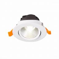 ST211.538.06.24 Св-к встр. Белый LED 1*6W 3000K 480Lm Ra80 24° IP20 D86xH50 220-240V - ST211.538.06.24 Св-к встр. Белый LED 1*6W 3000K 480Lm Ra80 24° IP20 D86xH50 220-240V