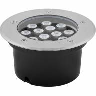 Светодиодный светильник тротуарный (грунтовый) Feron SP4114 12W зеленый 230V IP67 - Светодиодный светильник тротуарный (грунтовый) Feron SP4114 12W зеленый 230V IP67